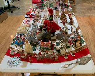 Christmas decor and collectibles