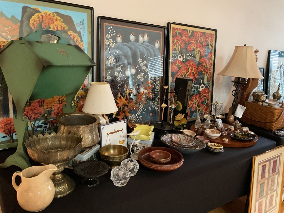 Artwork from Japan, Brass pieces from around the world, vintage and modern