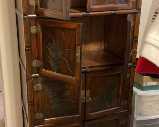 Tall, Asian inspired cabinet/dresser