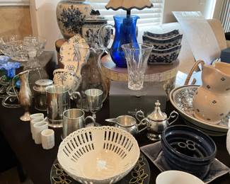 Bangka tin, Waterford, Chinoiserie, Blown glass, Tiffany & co.