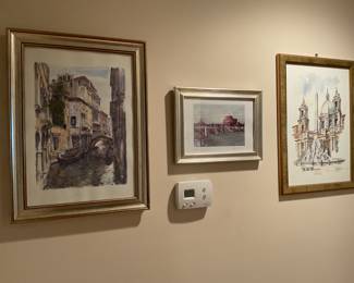 Wall art from Italy & France