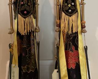 Close up of Indonesian Puppets
