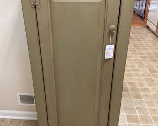 Modern, vintage look pie cabinet