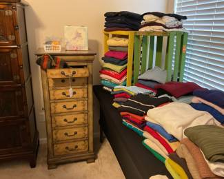 Asian inspired small dresser, Sweatshirts, Thermals, T shirts