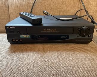 SONY VCR