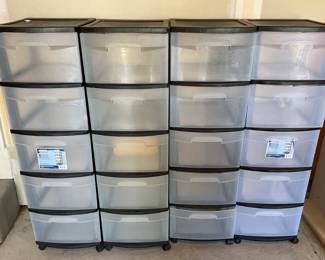 Plastic storage