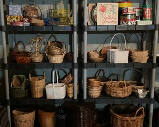 Basket & tin collection