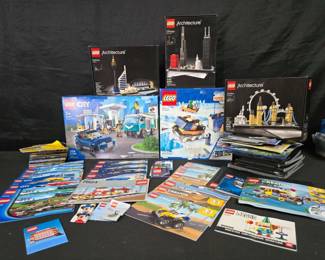 SH955Lego instructions and empty boxes
