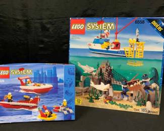 SH788VLego System 6558 Divers Lego System 6429 Blaze Responder NIB value $270