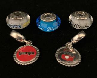 SH934Pandora Travel Charms