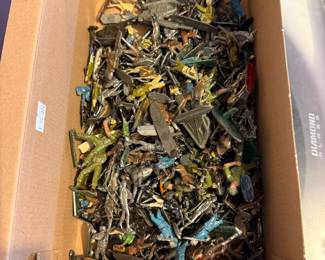 These are GI Joe pewter pieces.  