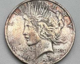 1922 Silver Peace Dollar