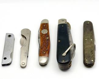 (5) Vintage Pocket Knives