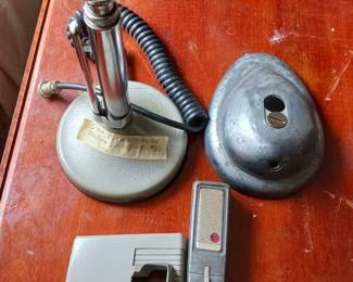 (3) D104 Microphone with Pre Amp & Ceramic Desk Microphone