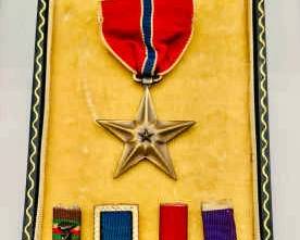 War Medals ft. United States Armed Forces Bronze Star Medal for Heroic Achievement in Combat