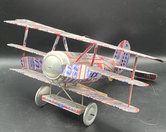 Bud Light Beer Can Model Airplane