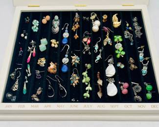 (38) Pairs of Earrings — Vintage & Contemporary Mix