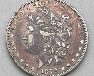 1879 Morgan Silver Dollar