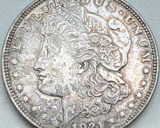 1921 Morgan Silver Dollar