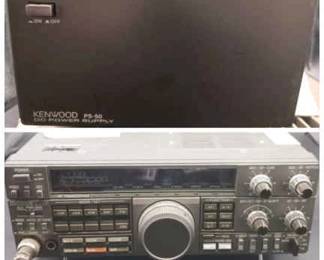 Kenwood TS-440S HF Transceiver & Kenwood PS-50 DC Power Supply
