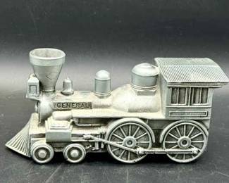 Vintage Banthrico General Train Locomotive Coin Bank