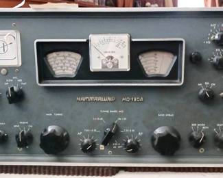 (1) Hammarlund HQ-18OA Receiver, Drake Transmitter