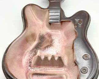 MCM Guitar Shaped Ashtray