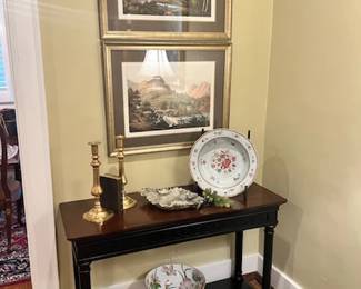 One of a pair  - Chinese bowl and charger