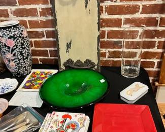 Miscellaneous bric brac in the lower room