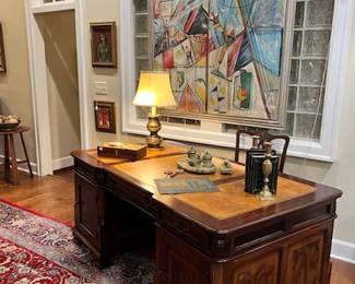 Painting by Nodine, measures 48" X 48"