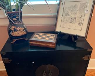 Small  oriental chest