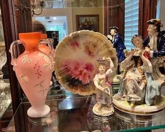 Small Meissen figure, Fenton Base, German figure