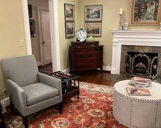 Living room - gorgeous room size rug