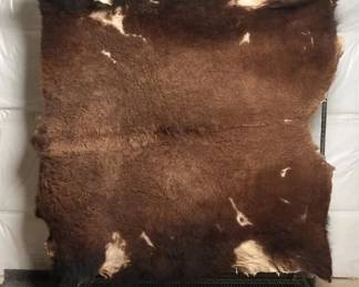 Tanned Bison Hide