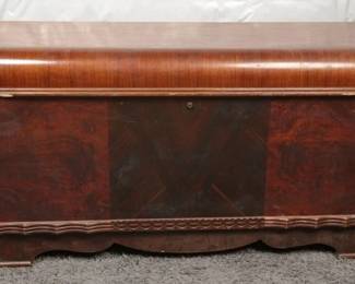 Vintage 1930s-1940s Bluebird Cedar Chest