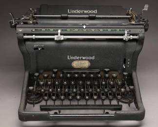 Underwood Standard 70th Anniversary Typewriter