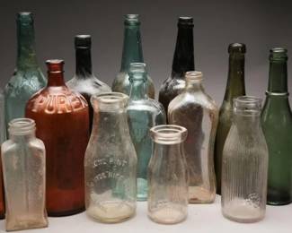 Vintage Glass Bottles