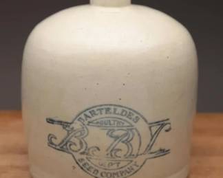 Rare Antique Stoneware Barteldes Waterer