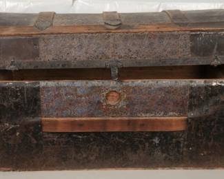 Antique Dome-Top Trunk