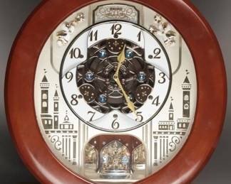 Seiko Musical Motion Wall Clock QXM531ZR
