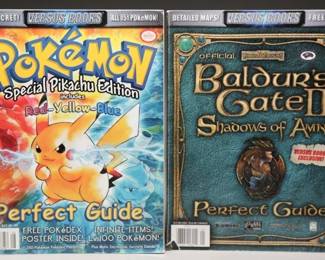 Vintage Pokémon & Baldur’s Gate Strategy Lot