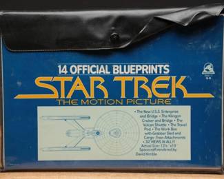 Star Trek Motion Picture Blueprint Set