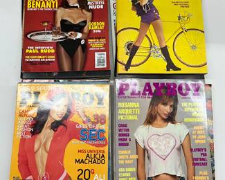 Several Lots of Vintage Playboy Magazines