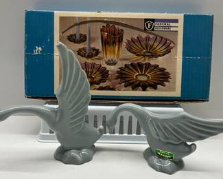 Royal Haegar Pottery and Federal Glass