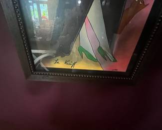 Signature on Serigraph