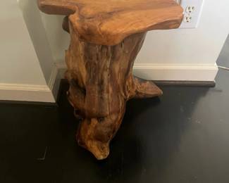 Wood Stump Table