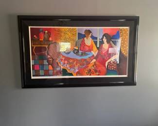 Monica and Louisa Serigraph by Tarkay