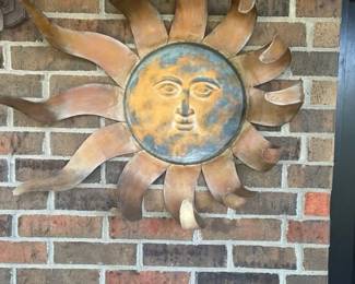 Mid-Century Sun Sculpture