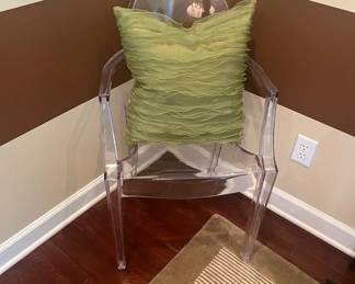 2 of 2 Acrylic Armchairs