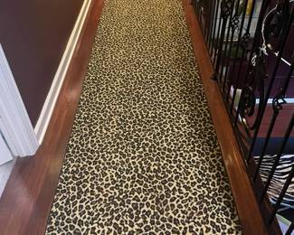 Upstairs Leopard Runner